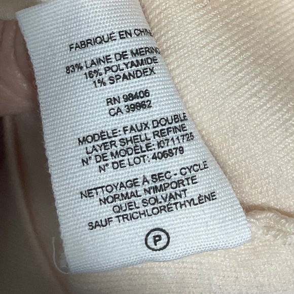 Theory Marfil Sleeveless Turtleneck Top Merino Blend Size Medium EUC - Picture 7 of 10